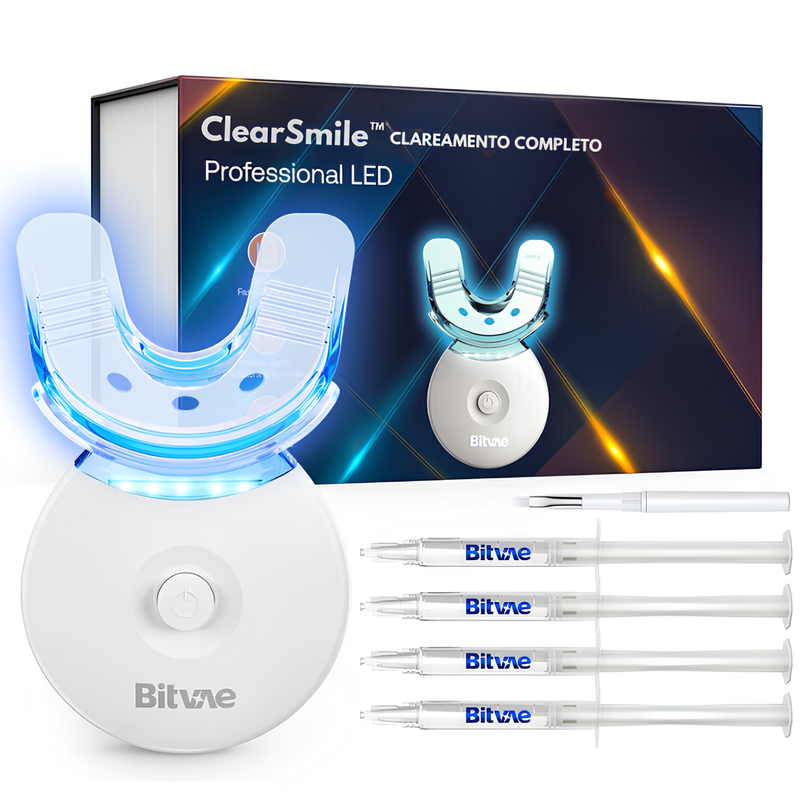 ClearSmile™ - Tratamento COMPLETO para obter DENTES BRANCOS