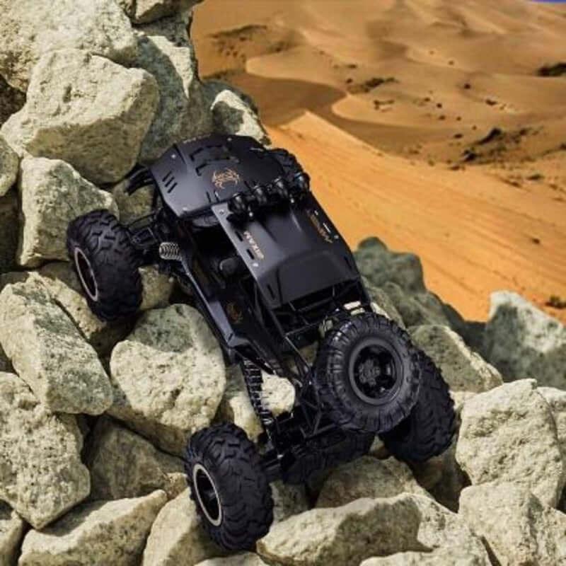 Carro de Controle Remoto 4x4 - Rock Crawler Extreme Off Road - 28cm