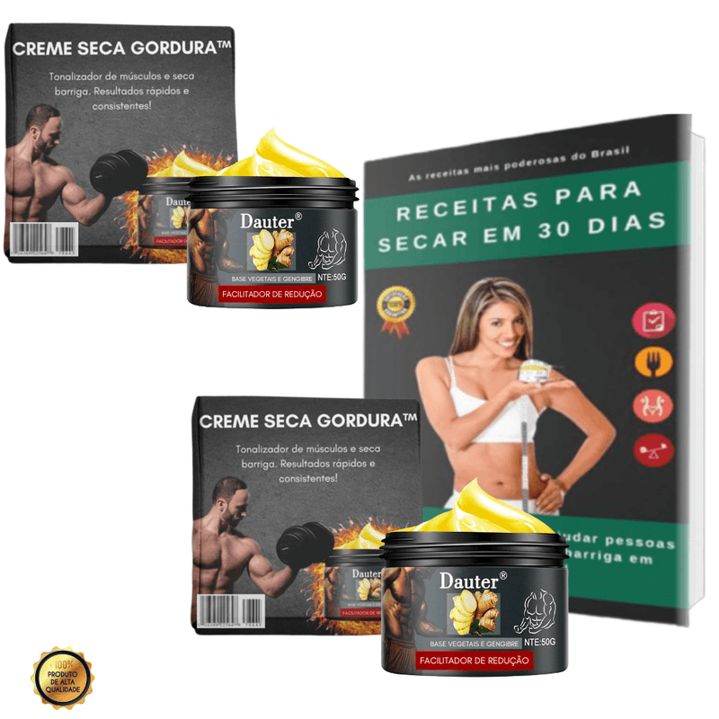 Creme Seca Gordura™ + BRINDE EXCLUSIVO (E-book)