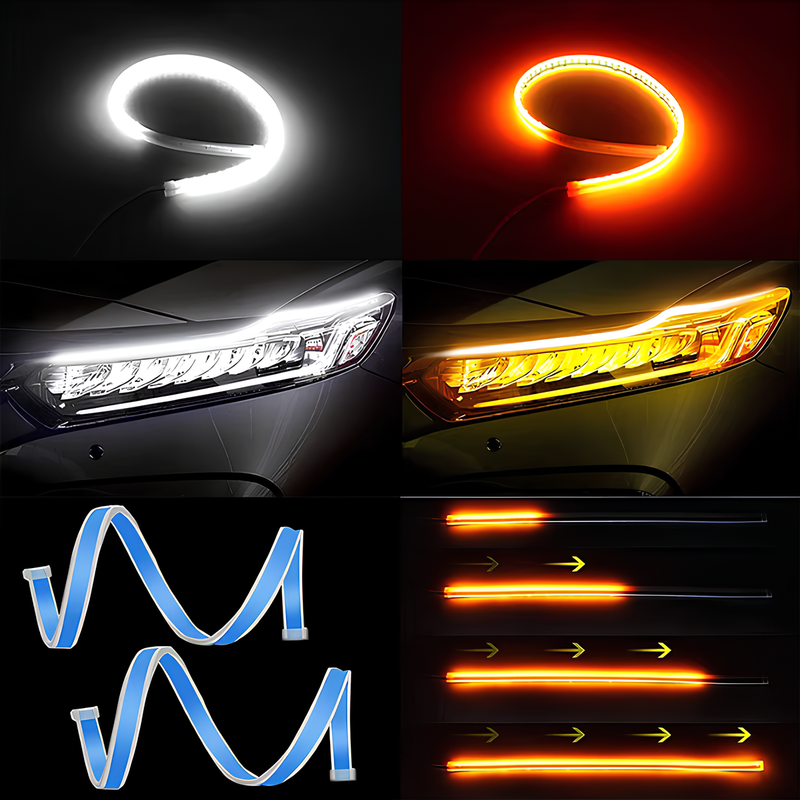 KIT Fita LED DRL Personalizável para você transformar seu carro - COMPRE 1 E LEVE 2