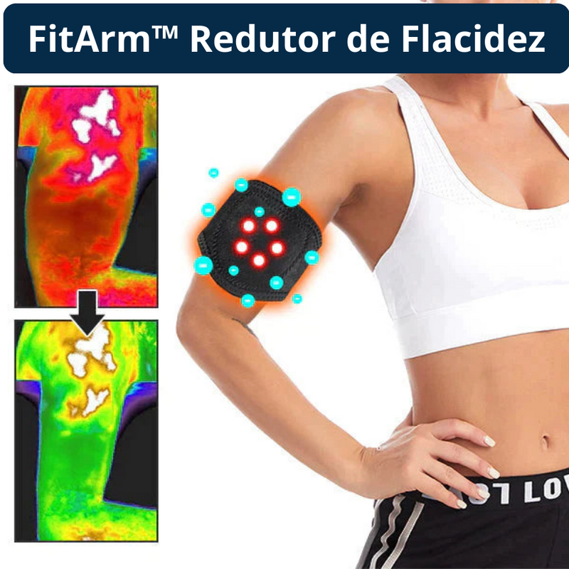 FitArm™ Cinta Redutora de Gordura e Flacidez - Tenha Braços Firmes e Saudáveis novamente + LEVE 2 e PAGUE 1