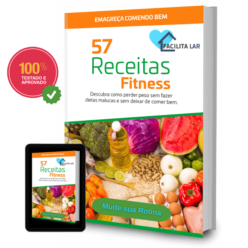 EBOOK 57 Receitas FITNESS - Queime 30kg em 30 DIAS ✅