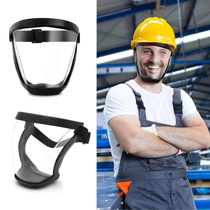 Máscara de Proteção Indestrutível Anti Embaçante Face Shield