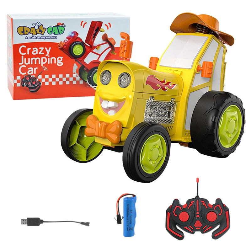 Trator Dançante CrazyCar™ - Diversão Sem Limites para os Pequenos!