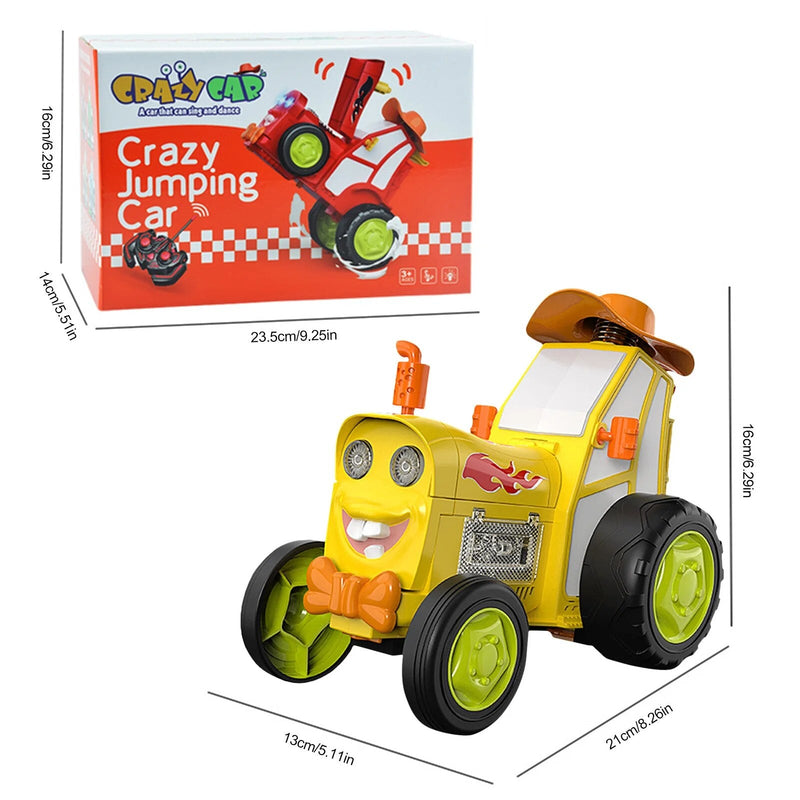 Trator Dançante CrazyCar™ - Diversão Sem Limites para os Pequenos!